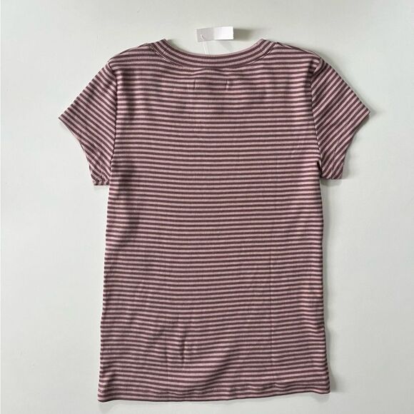 Madewell NWT Striped Brightside Tee XS - Picture 6 of 6